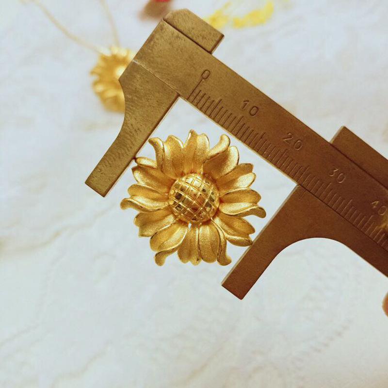 向日葵贵金属(向日葵黄金项链什么意思)