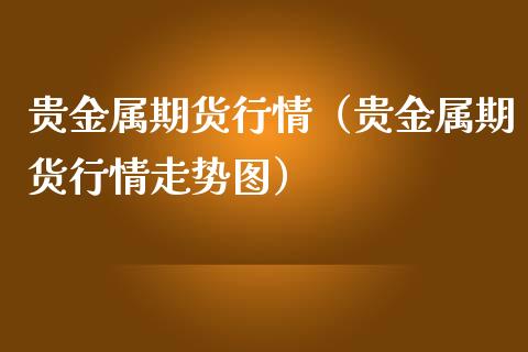 贵金属期货宝(贵金属期货投资平台)