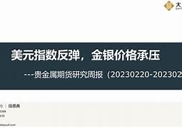 贵金属反弹(贵金属会不会崩盘)